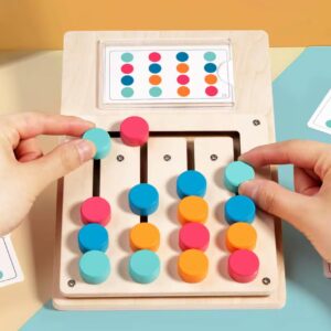 Color Matching Maze Wooden Toy